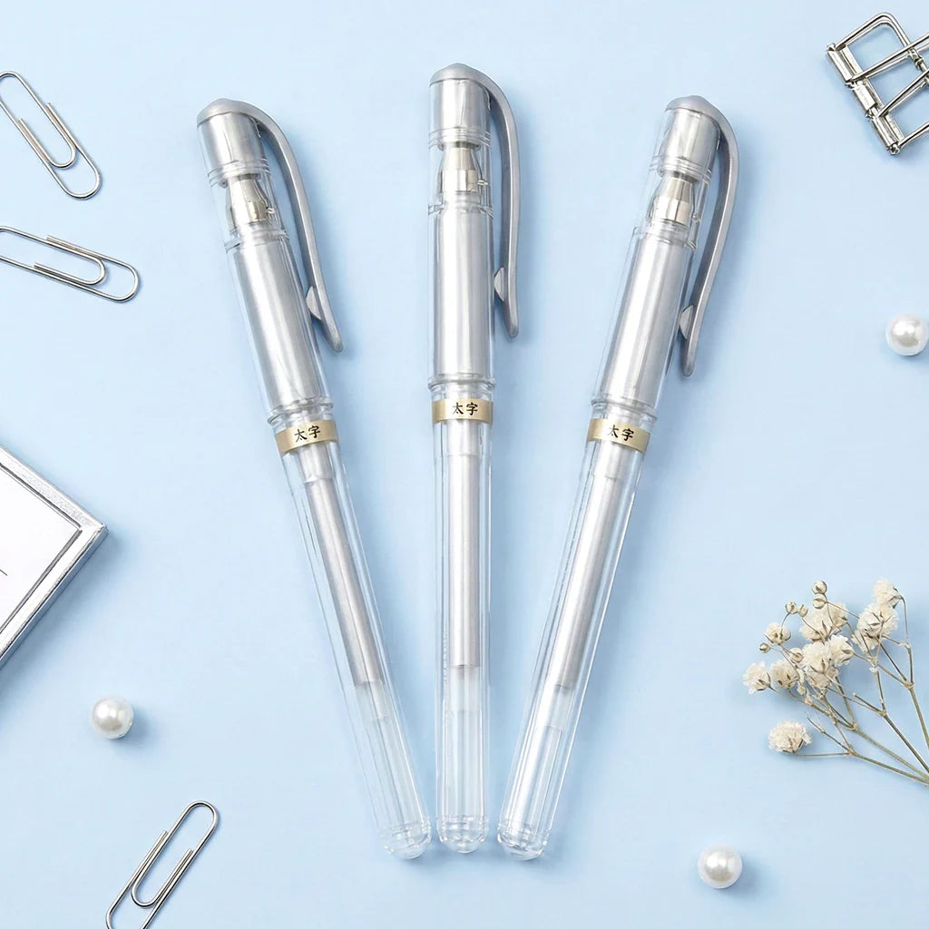 Uni-ball Signo Broad Gel Pen - Silver Ink